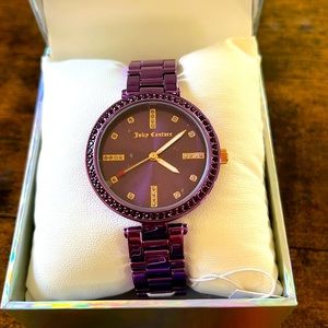Juicy couture black label - purple watch